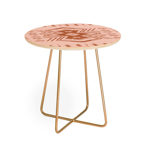 Holli Zollinger COLORADO BLUSH Round Side Table