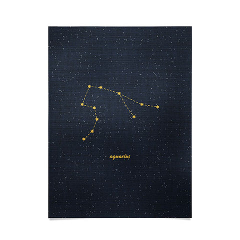 Holli Zollinger CONSTELLATION AQUARIUS Poster