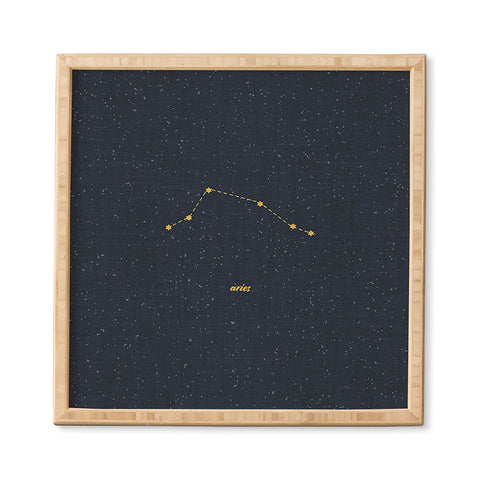 Holli Zollinger CONSTELLATION ARIES Framed Wall Art
