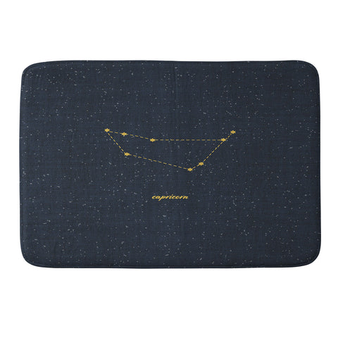 Holli Zollinger CONSTELLATION CAPRICORN Memory Foam Bath Mat