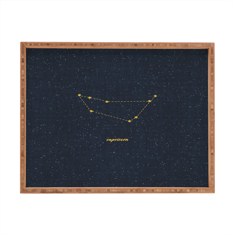 Holli Zollinger CONSTELLATION CAPRICORN Rectangular Tray