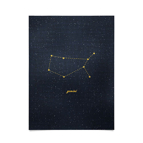 Holli Zollinger CONSTELLATION GEMINI Poster