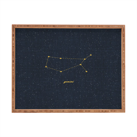 Holli Zollinger CONSTELLATION GEMINI Rectangular Tray