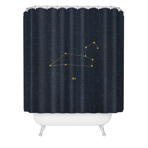 Holli Zollinger CONSTELLATION LEO Shower Curtain