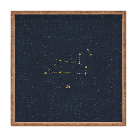 Holli Zollinger CONSTELLATION LEO Square Tray