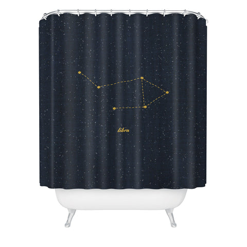 Holli Zollinger CONSTELLATION LIBRA Shower Curtain
