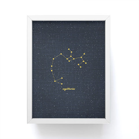 Holli Zollinger CONSTELLATION SAGITTARIUS Framed Mini Art Print