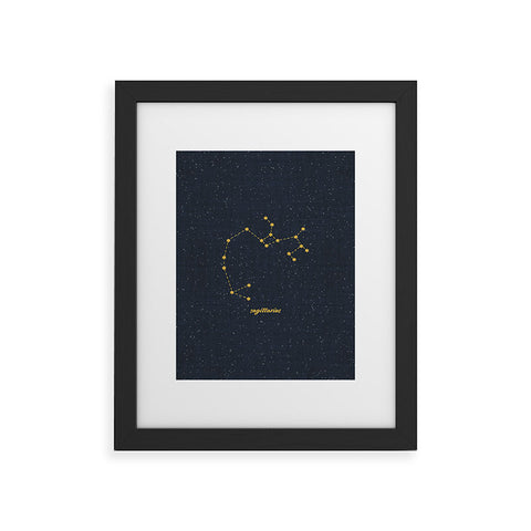 Holli Zollinger CONSTELLATION SAGITTARIUS Framed Art Print