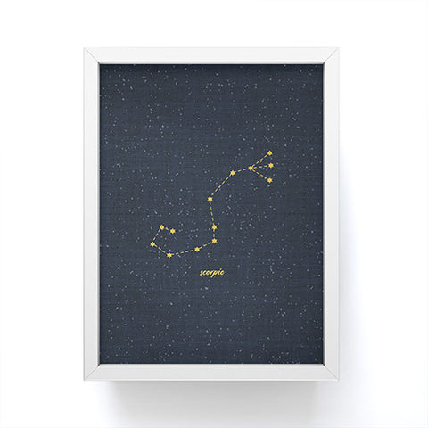 Holli Zollinger CONSTELLATION SCORPIO Framed Mini Art Print