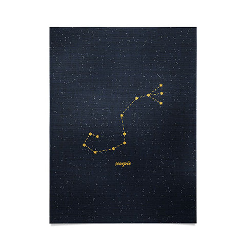 Holli Zollinger CONSTELLATION SCORPIO Poster