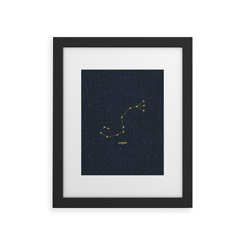 Holli Zollinger CONSTELLATION SCORPIO Framed Art Print