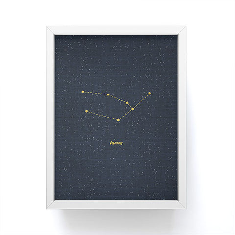Holli Zollinger CONSTELLATION TAURUS Framed Mini Art Print
