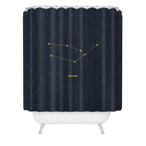 Holli Zollinger CONSTELLATION TAURUS Shower Curtain