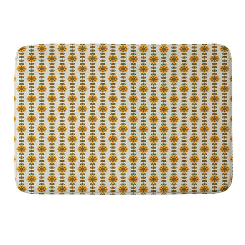 Holli Zollinger COSMOS FLOWER Memory Foam Bath Mat