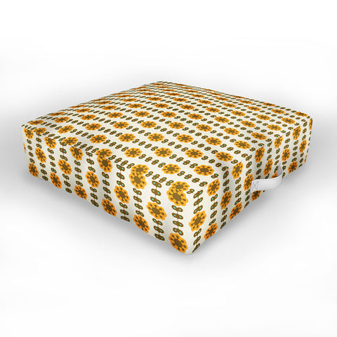 Holli Zollinger COSMOS FLOWER Outdoor Floor Cushion