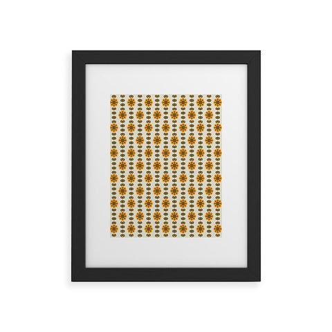 Holli Zollinger COSMOS FLOWER Framed Art Print