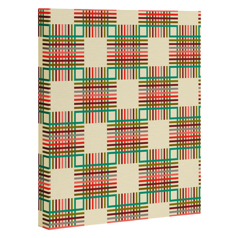 Holli Zollinger Cross Hatch Color Art Canvas