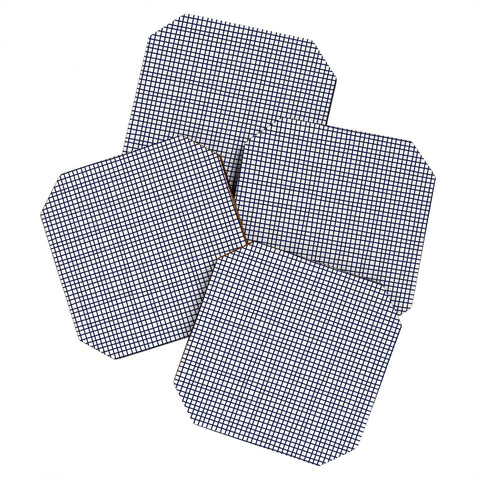 Holli Zollinger Cross Lines Coaster Set
