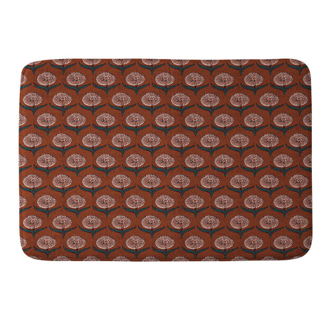 Holli Zollinger DAHLIA FLOWER Memory Foam Bath Mat