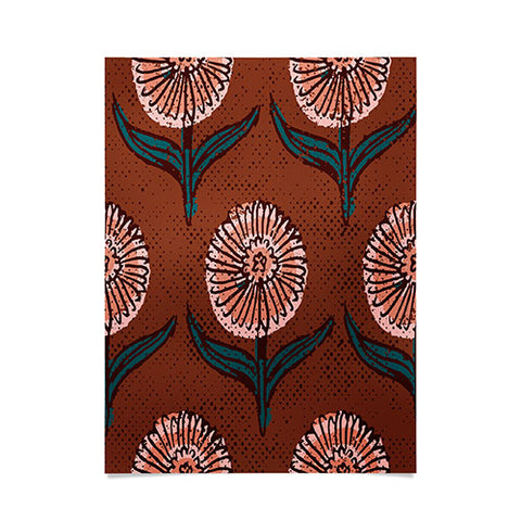 Holli Zollinger DAHLIA FLOWER Poster