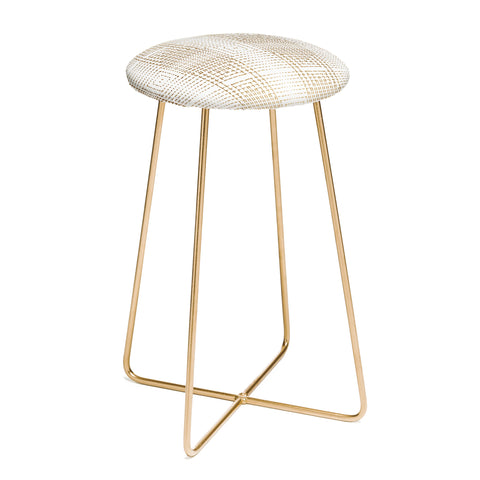 Holli Zollinger DECO GOLD Counter Stool