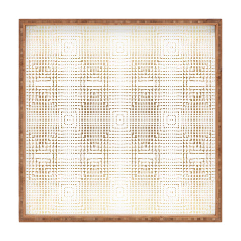 Holli Zollinger DECO GOLD Square Tray