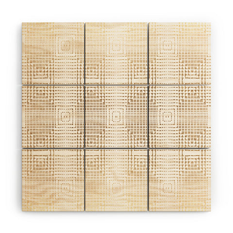 Holli Zollinger DECO GOLD Wood Wall Mural