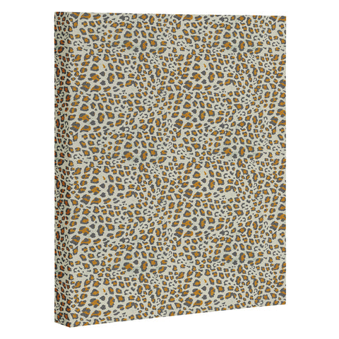 Holli Zollinger DECO LEOPARD GOLD Art Canvas