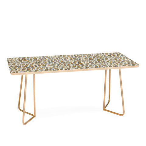 Holli Zollinger DECO LEOPARD GOLD Coffee Table