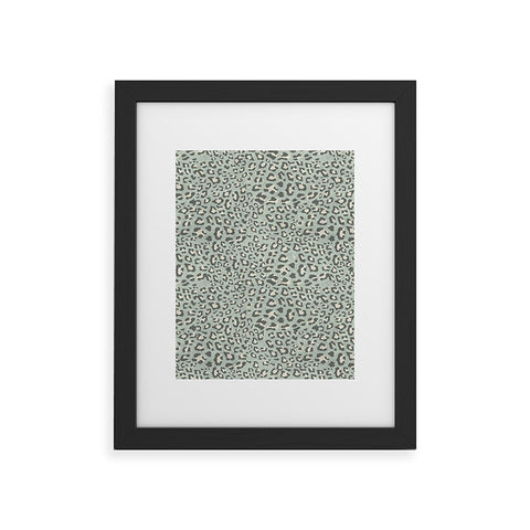 Holli Zollinger DECO LEOPARD Framed Art Print