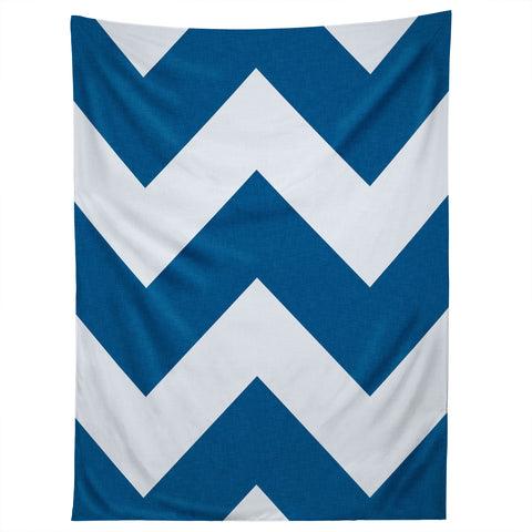 Holli Zollinger Denim Chevron Tapestry