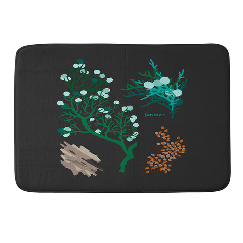 Holli Zollinger DESERT BOTANICAL JUNIPER Memory Foam Bath Mat