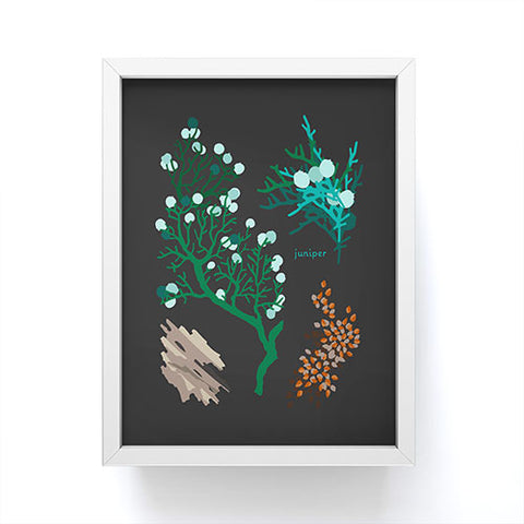Holli Zollinger DESERT BOTANICAL JUNIPER Framed Mini Art Print