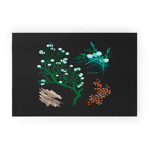 Holli Zollinger DESERT BOTANICAL JUNIPER Welcome Mat