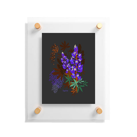 Holli Zollinger DESERT BOTANICAL LUPINE Floating Acrylic Print