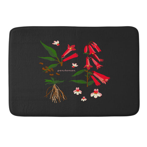 Holli Zollinger DESERT BOTANICAL PENSTEMON Memory Foam Bath Mat
