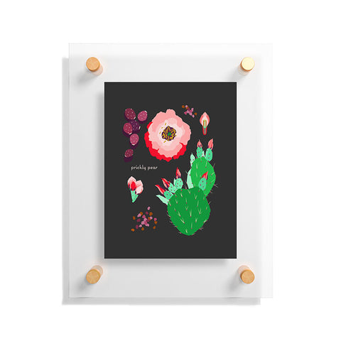 Holli Zollinger DESERT BOTANICAL PRICKLY PEAR Floating Acrylic Print