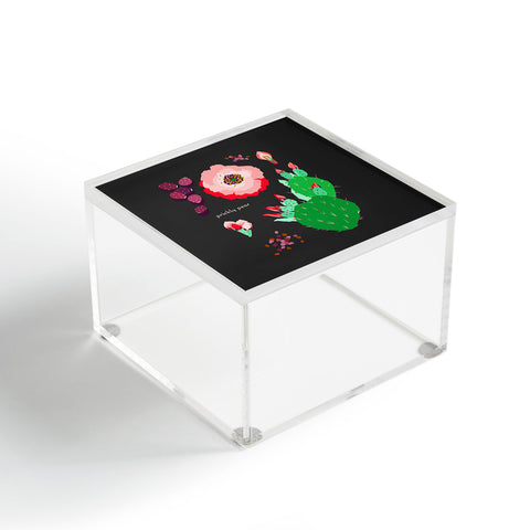 Holli Zollinger DESERT BOTANICAL PRICKLY PEAR Acrylic Box