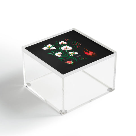 Holli Zollinger DESERT BOTANICAL SEGO LILY Acrylic Box