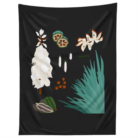 Holli Zollinger DESERT BOTANICAL YUCCA Tapestry
