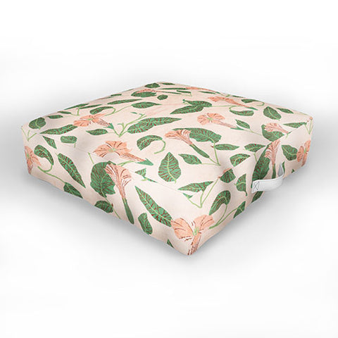 Holli Zollinger DESERT MOONFLOWER Outdoor Floor Cushion