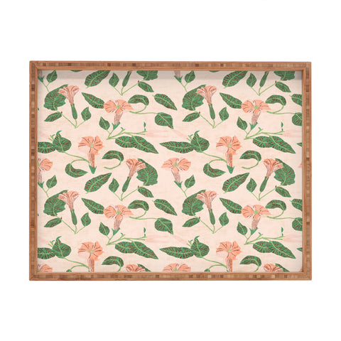 Holli Zollinger DESERT MOONFLOWER Rectangular Tray