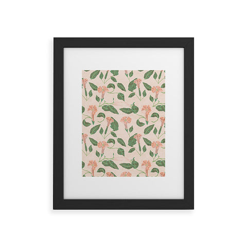 Holli Zollinger DESERT MOONFLOWER Framed Art Print