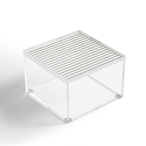 Holli Zollinger DHURBAN STRIPE Acrylic Box