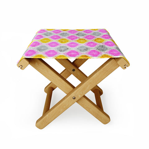 Holli Zollinger Diamond Ikat Folding Stool
