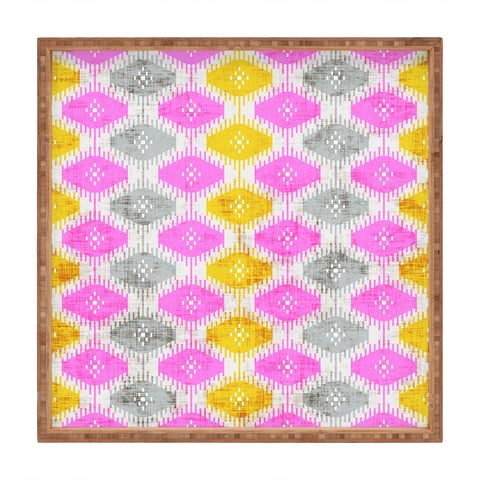 Holli Zollinger Diamond Ikat Square Tray