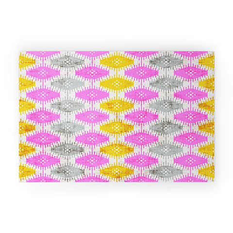 Holli Zollinger Diamond Ikat Welcome Mat