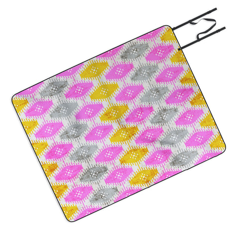 Holli Zollinger Diamond Ikat Picnic Blanket