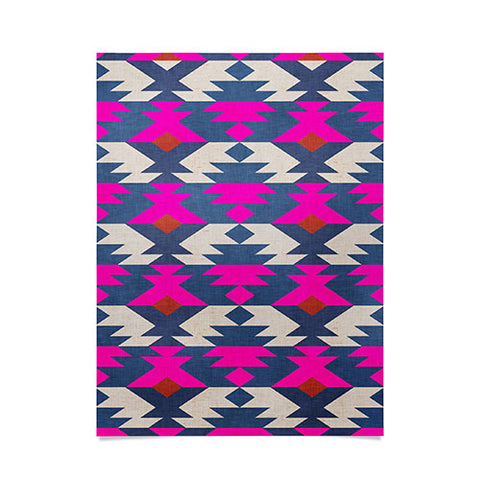 Holli Zollinger Diamond Kilim Poster