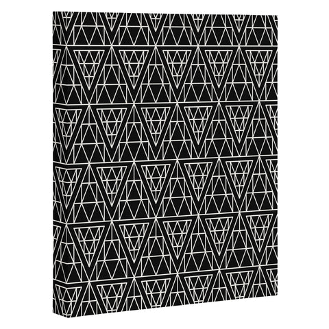 Holli Zollinger Diamond Lines Art Canvas